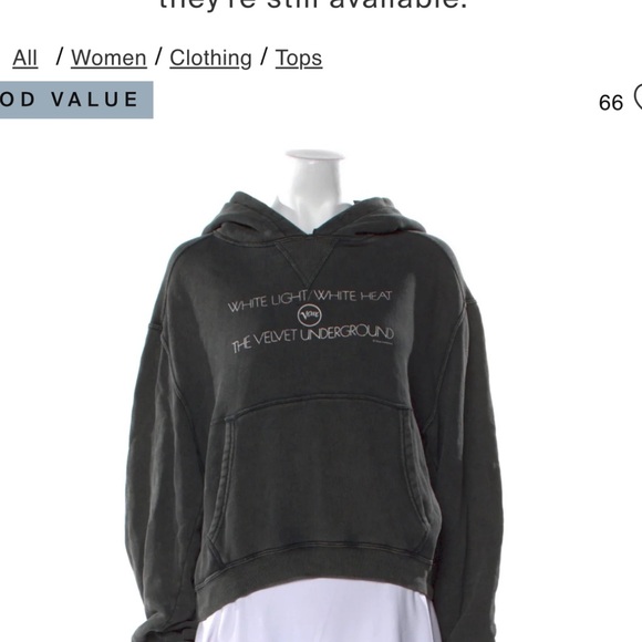 R13 Black Graphic Hoodie - Picture 5 of 8